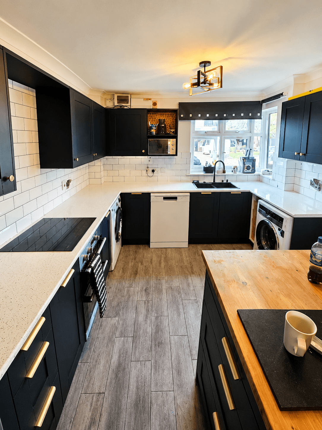 Kitchen splashback tiling by KB Tiling Essex